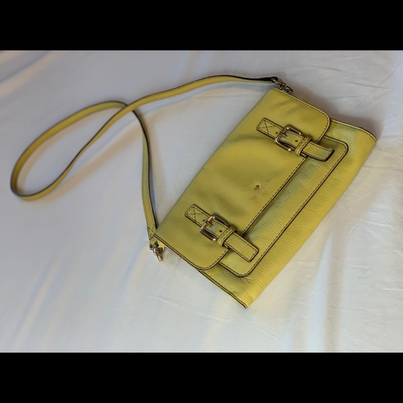 Kate Spade Allen Street Neil Yellow Purse - Picture 3 of 5